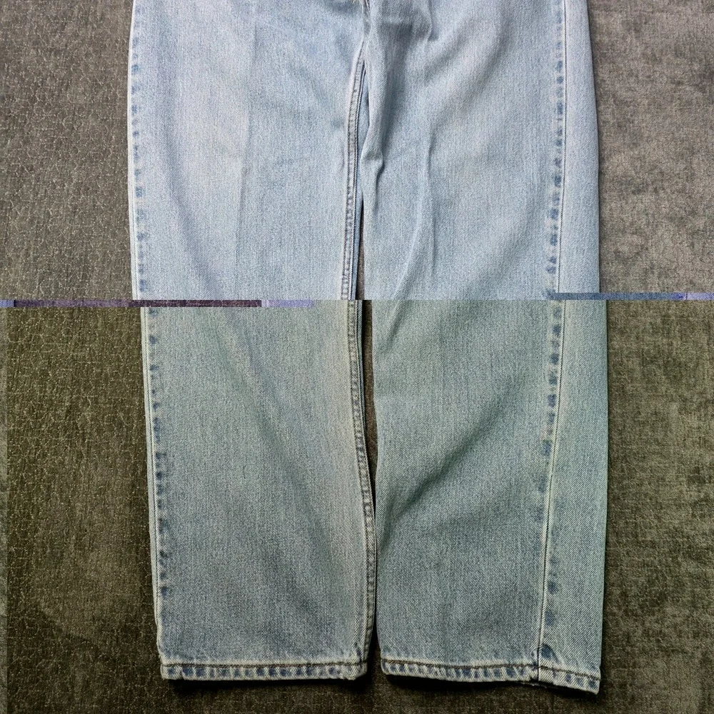 Vtg Y2K Levis 550 Jeans Mens 36x32 Fit 33x31 Relaxed Light Wash Skater Hip Hop
